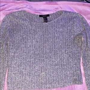 Forever 21 cropped longsleeve